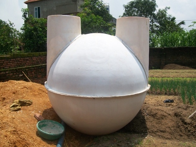 hầm biogas composite