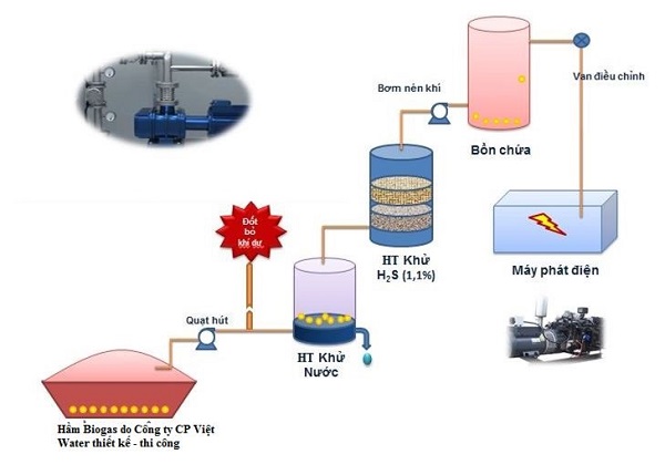 Hầm Biogas Composite Hoàng Minh hiệu quả kinh tế cao  Mua ngay