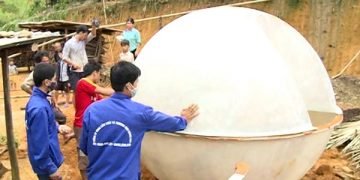 Cách lắp đặt hầm biogas composite hiệu quả