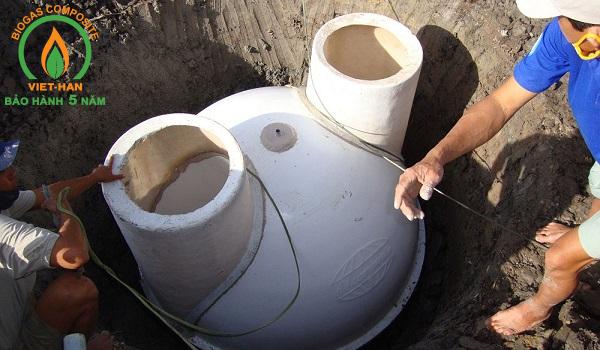 Thi công bể biogas trong chăn nuôi